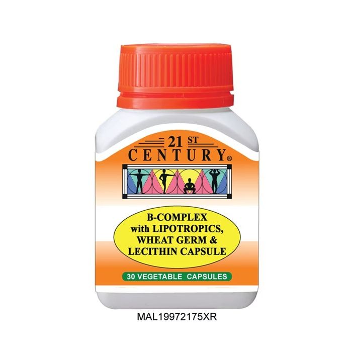 21ST CENTURY B-COMPLEX VEGETARIAN (30 CAPSULES)
