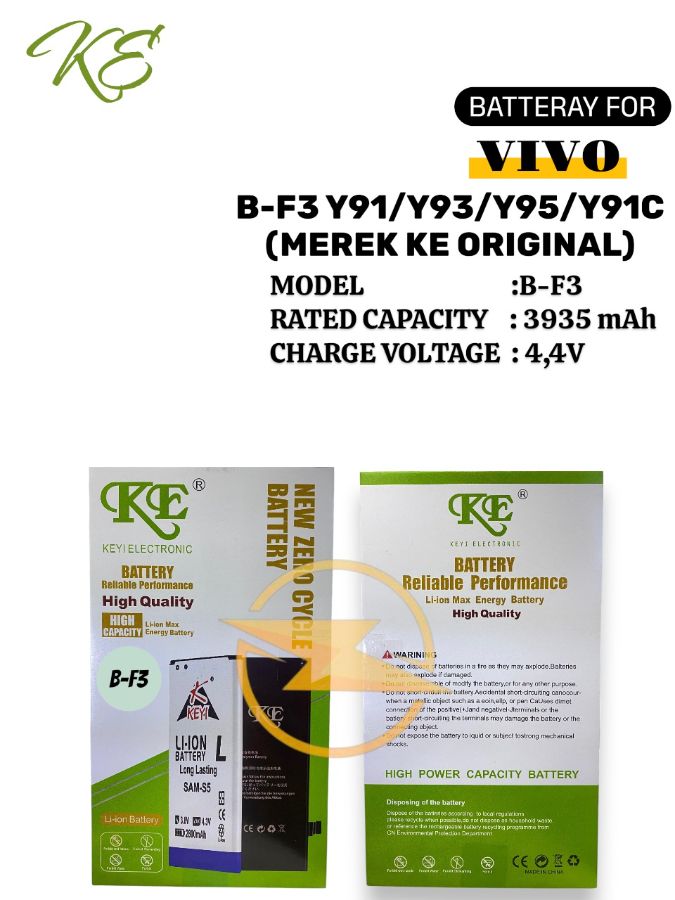 B-F3   Y91/Y93/Y95/Y91C  (MEREK KE ORIGINAL)