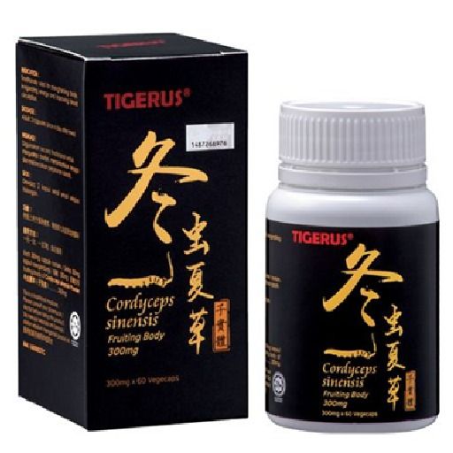TIGERUS CORDYCEPS SINESIS 300MG (60 VEGECAPS)