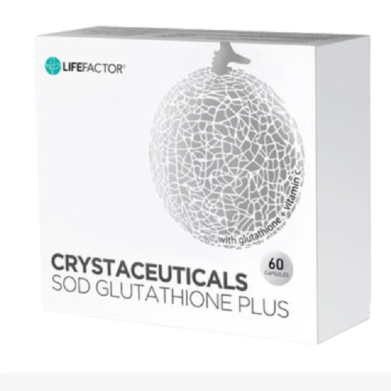 LIFE FACTOR CRYSTACEUTICALS SOD GLUTATHIONE PLUS (60 CAPSULES)