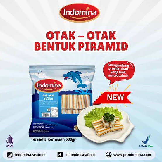 INDOMINA Otak-otak Bentuk Piramid