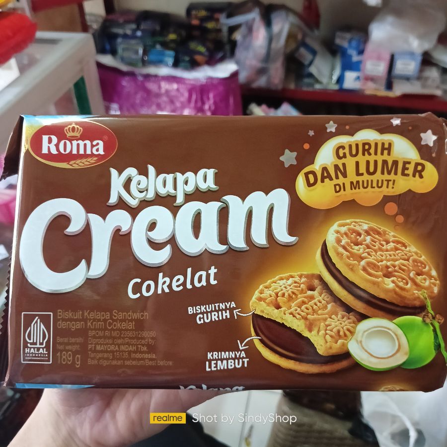 Roma Kelapa Cream Coklat