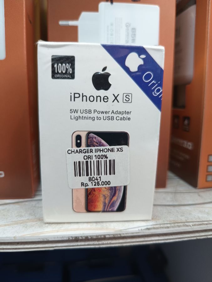 CHARGER IPHONE XS ORI 100%