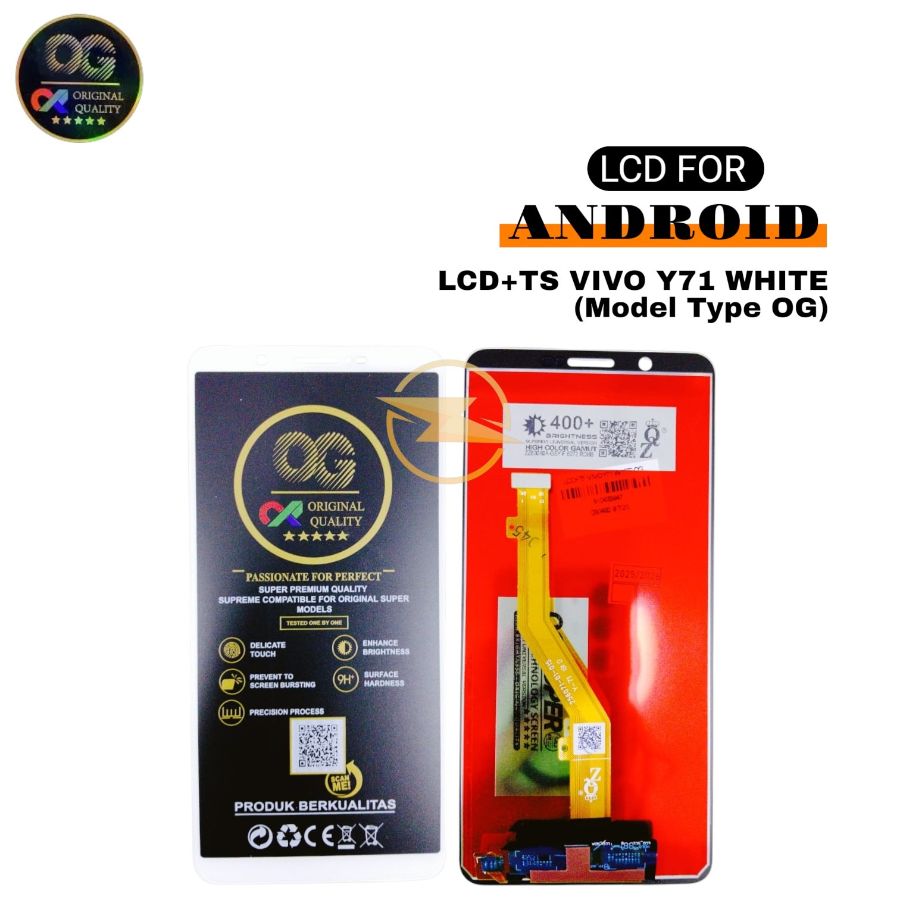 LCD+TS VIVO Y71 WHITE (Model Type OG)  _Pas 01/09