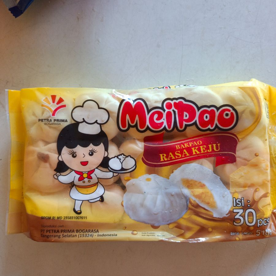 MEIPAO Bakpao Rasa Keju 30