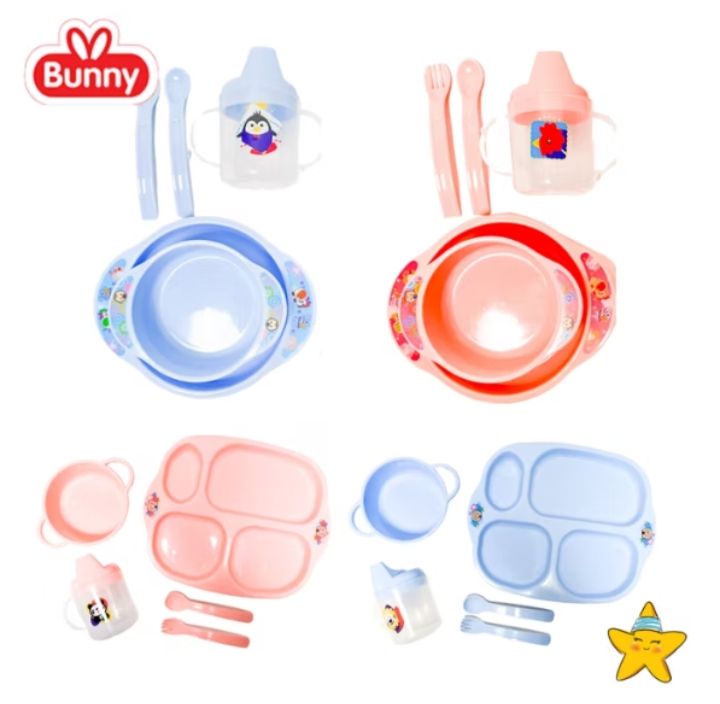 5 in 1 Feeding Set Lusty Bunny