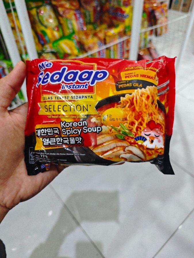 Sedaap Korean spicy soup