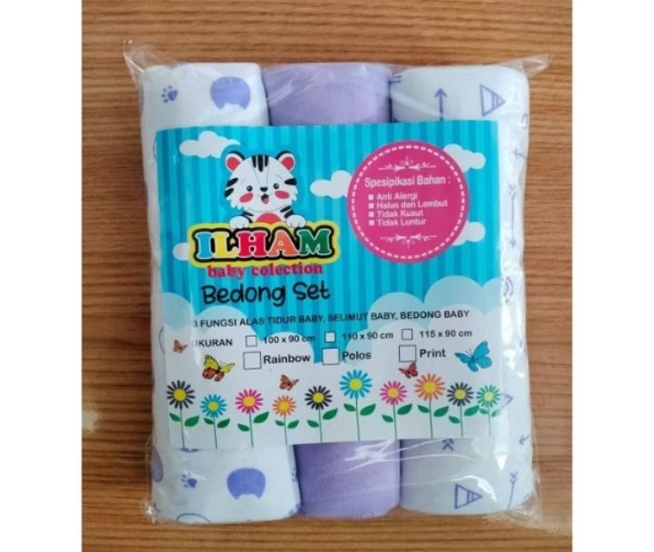 Bedong Motif 3pcs(Ilham