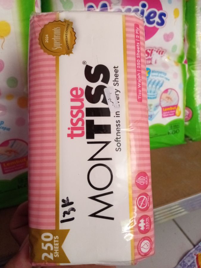 Tissue Montiss 250 sheet