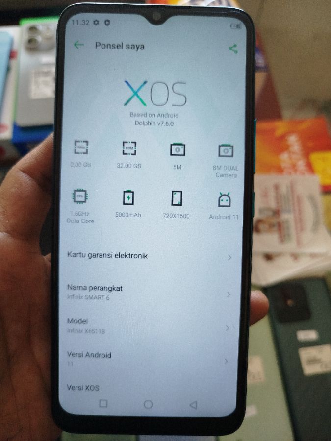 INFINIX SMART 6 2/32 SECOND