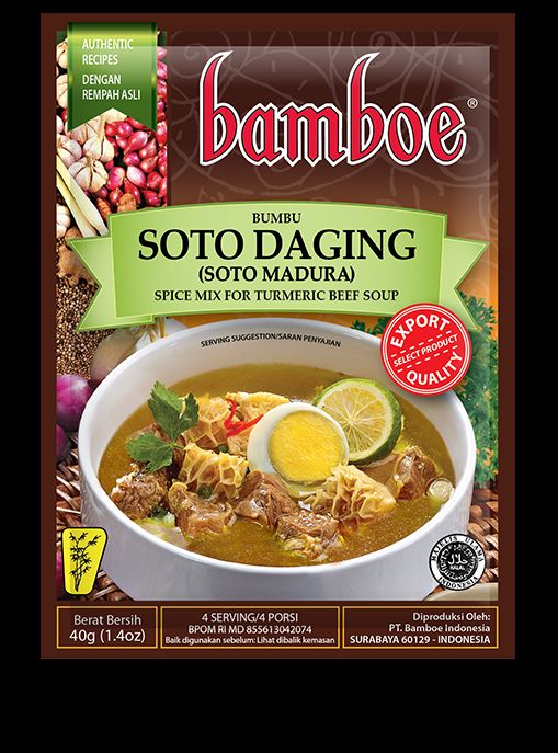 BAMBOE Soto Daging