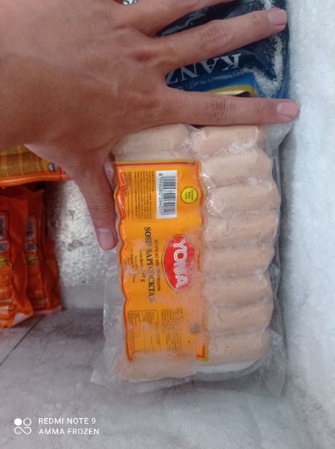 YONA Sosis Sapi Coctail 500gr