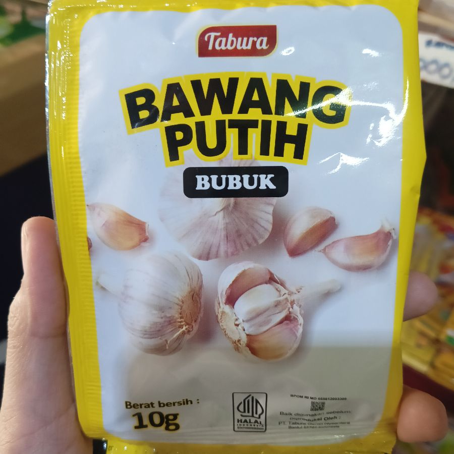Tabura Bawang Putih Bubuk 10G