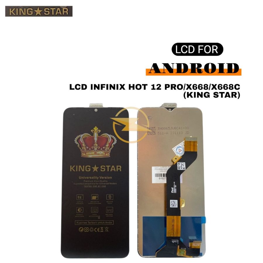 LCD INFINIX HOT 12 PRO/X668/X668C (KING STAR)