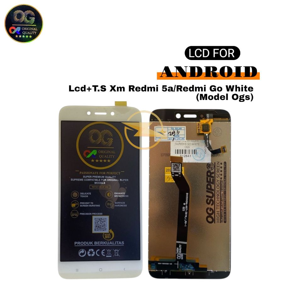 Lcd+T.S Xm Redmi 5a/Redmi Go White (Model Ogs)