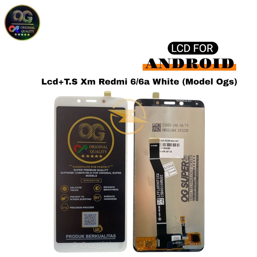 Lcd+T.S Xm Redmi 6/6a White (Model Ogs)