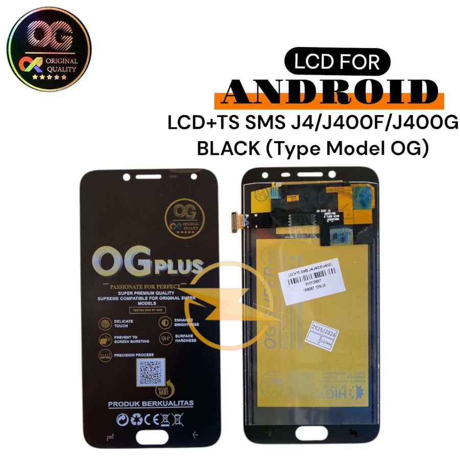 LCD+TS SMS J4/J400F/J400G BLACK (Type Model OG)