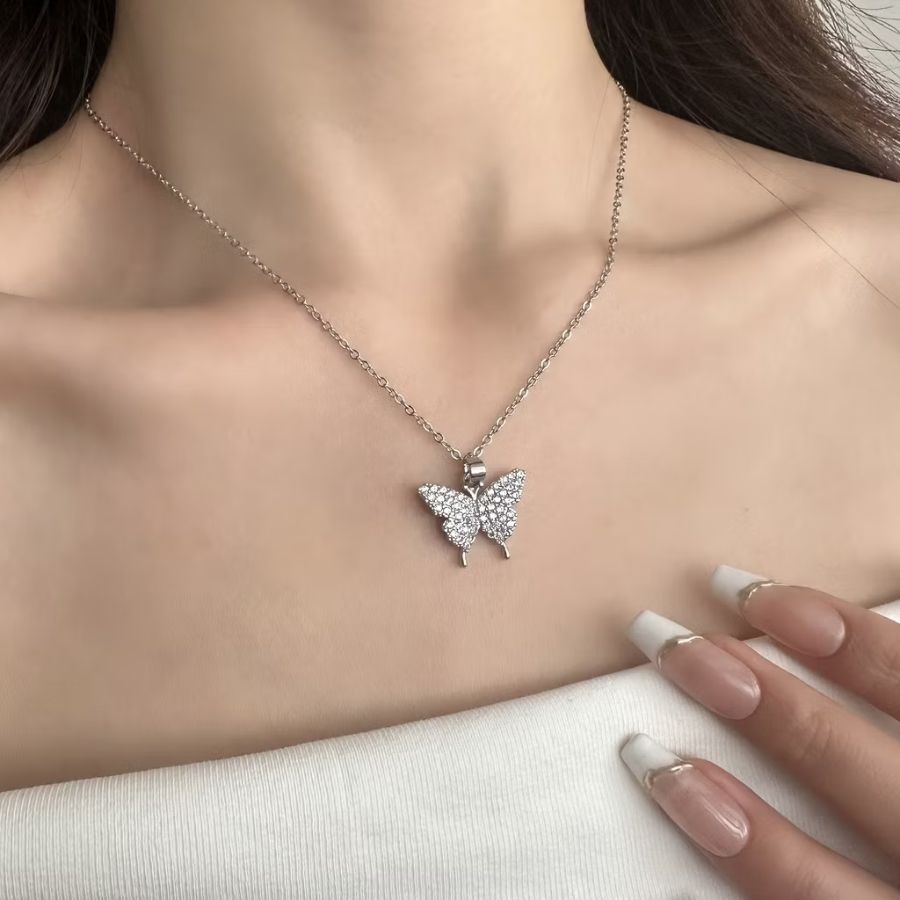 Kalung titanium baterfly