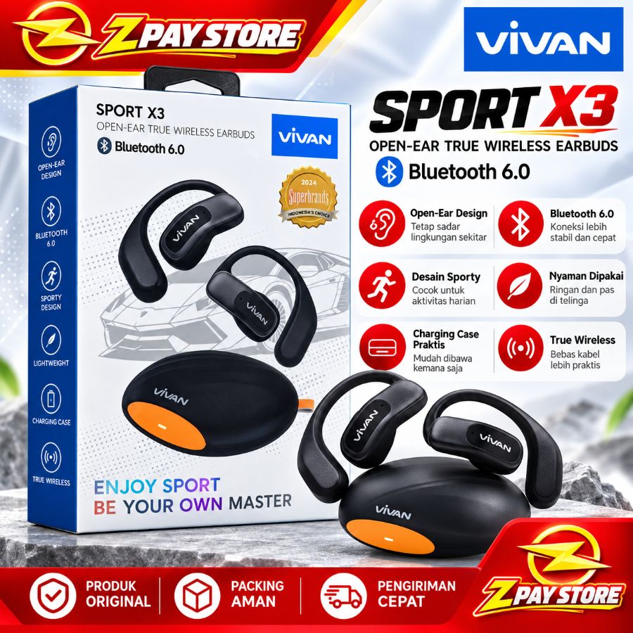 TWS Sport X3 - Vivan 