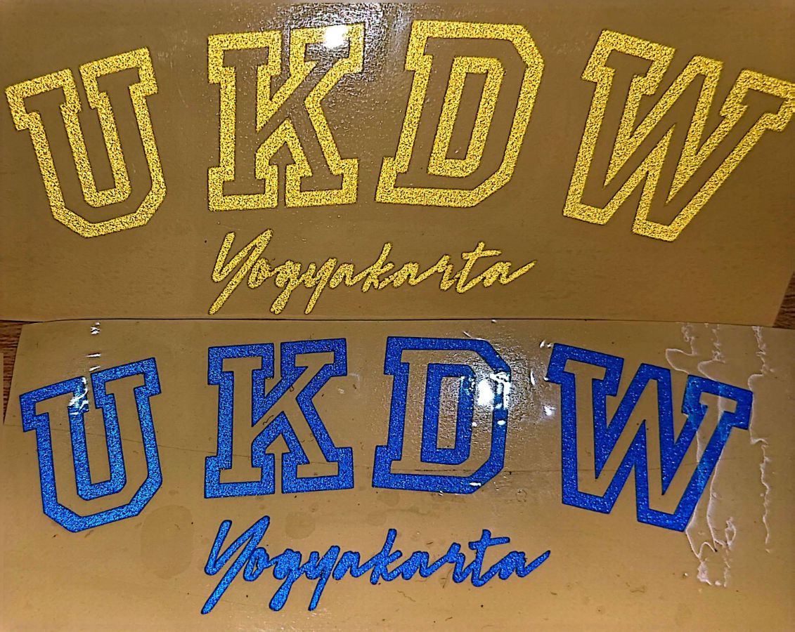Stiker Cutting UKDW Kecil