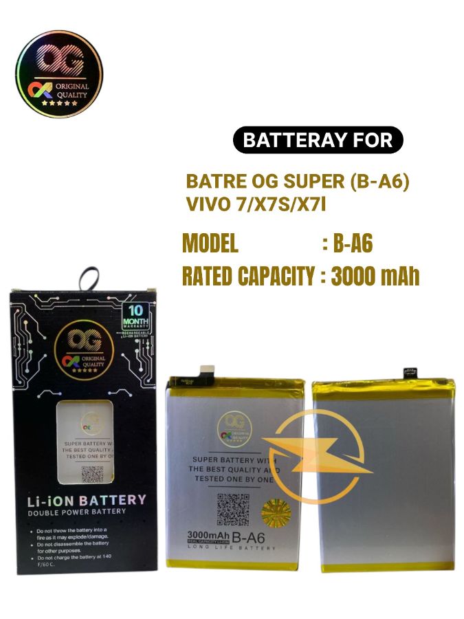 Batre og super (b-a6) vivo x7/x7s/x7l