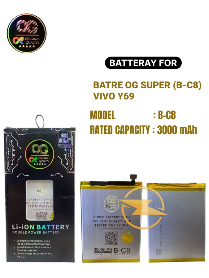 Batre og super (b-c8) vivo y69