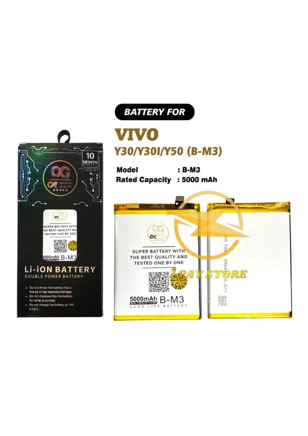 Batre og super (b-m3) vivo y30/y30i/y50
