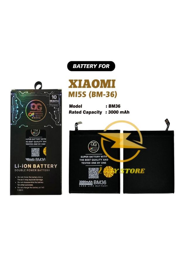 Batre og super (bm-36) xmi mi5s 