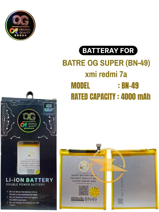 Batre og super (bn-49) xmi redmi 7a