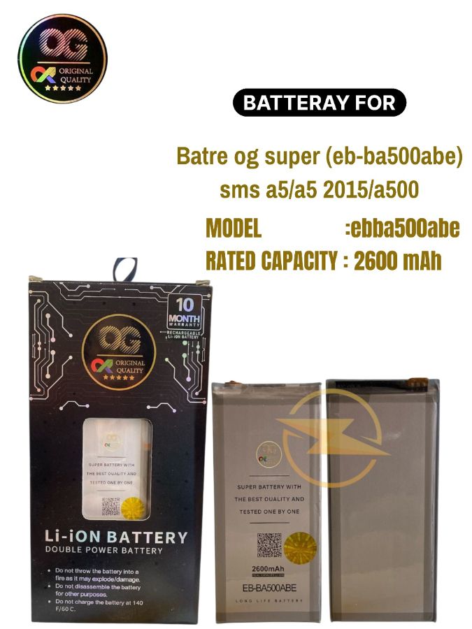 Batre og super (eb-ba500abe) sms a5/a5 2015/a500