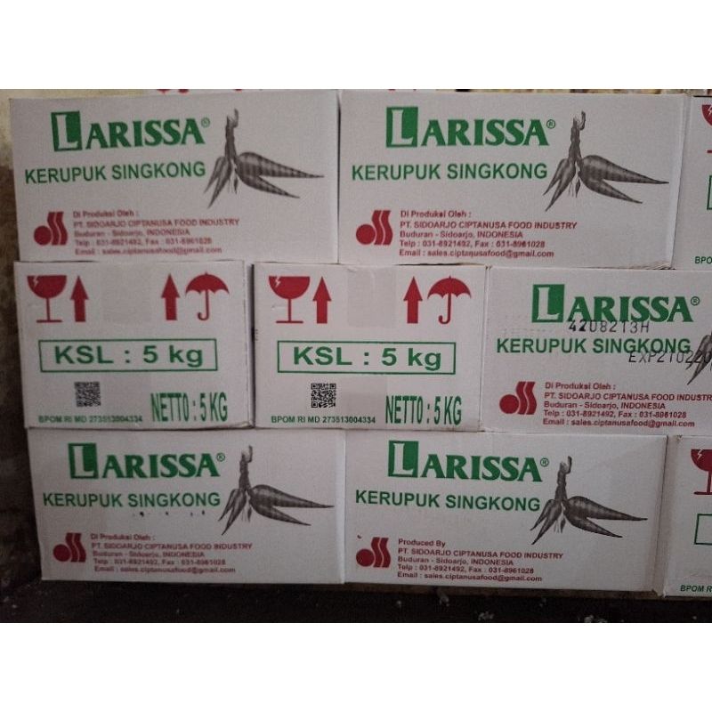 KRUPUK SINGKONG LARISA 5KG