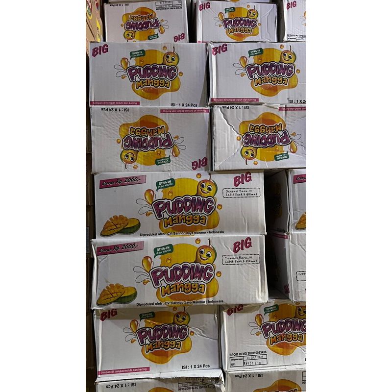JELLY PUDING BIG CUP 135ML MANGGA