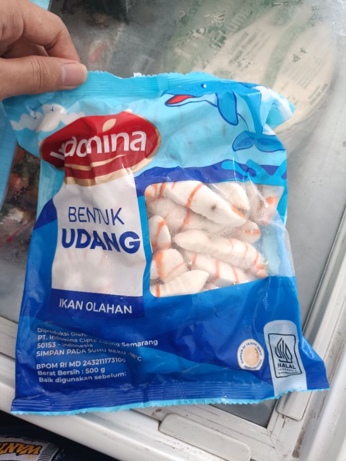 INDOMINA Bentuk Udang 500gr
