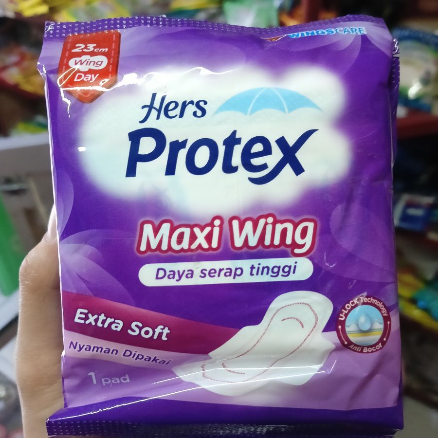 PROTEX SET WING DAY UNGU 23CM 1PAD