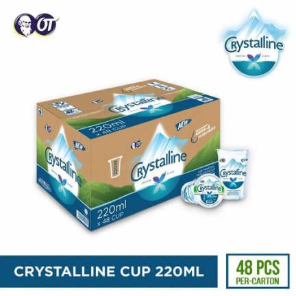CRYSTALINE CUP 220ML