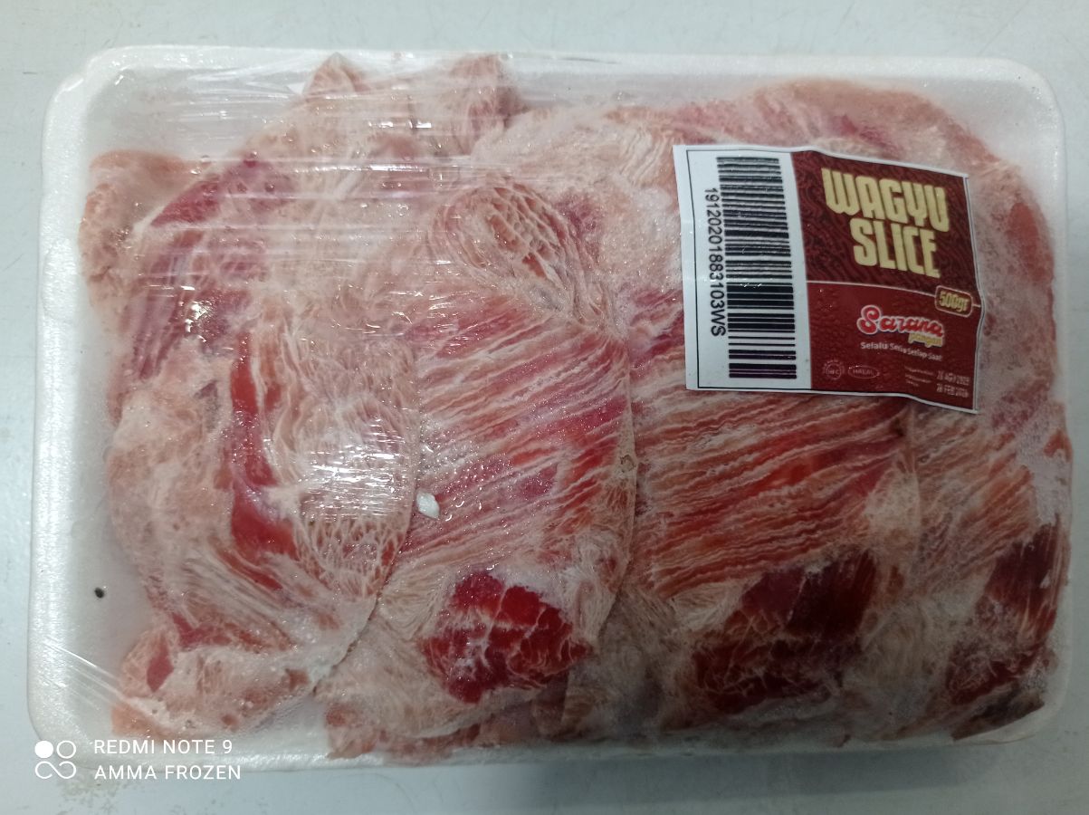 SARANA Wagyu Slice 500g