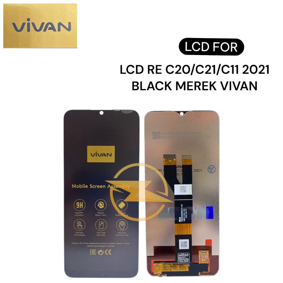 LCD RE C20/C21/C11 2021 BLACK MEREK VIVAN