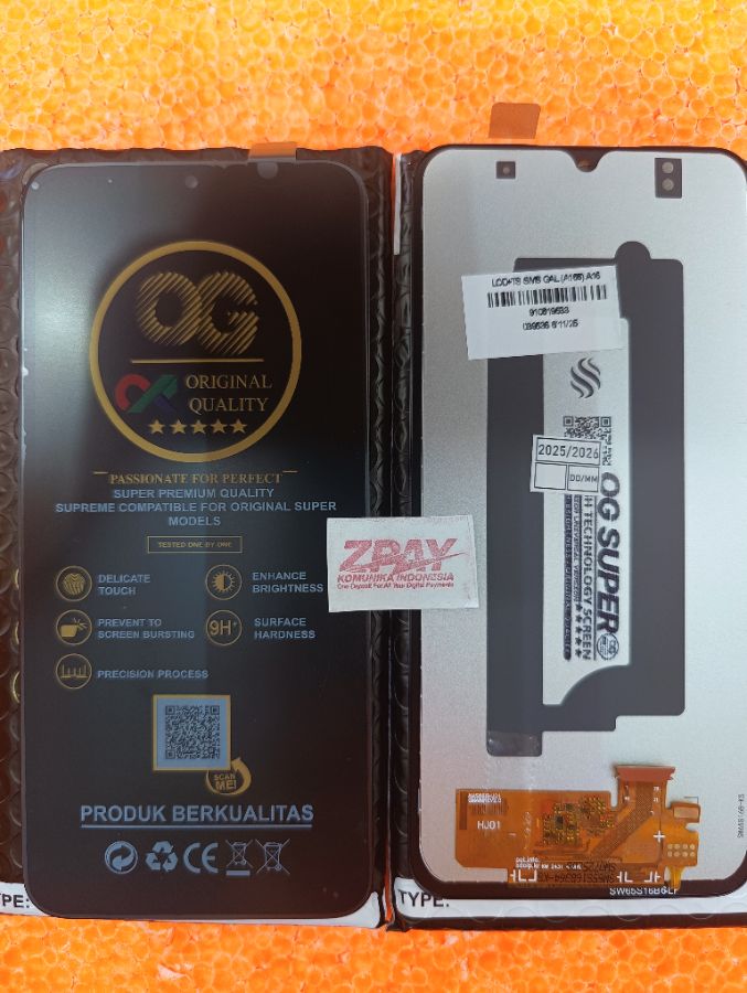  LCD+TS SMS GAL (A16 4G/A16 5G/A17 4G/A17 5G) A16 4G/A165F/A16 5G/A166P/A17 4G/A175F/A17 5G/A176B/A26 5G/A266B BLACK *(Model Tipe OG SUPER)*