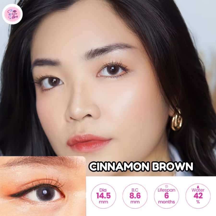 Soflens cinamon brown