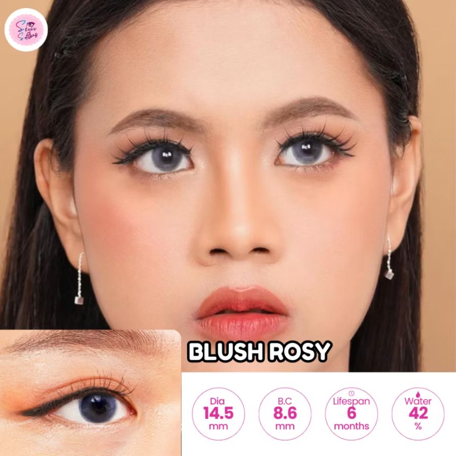 Soflens blue rossy