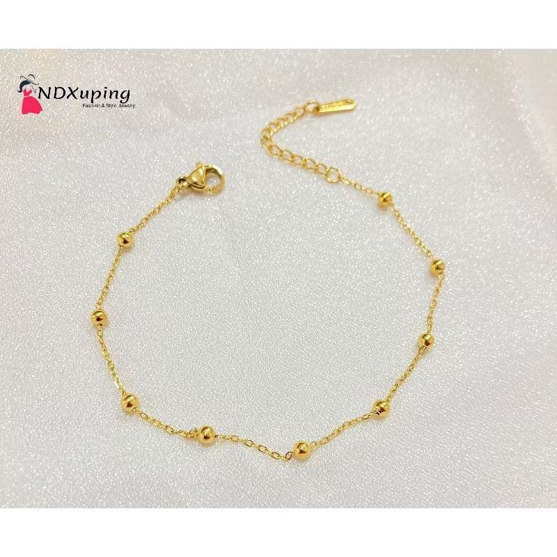 Gelang titanium biji