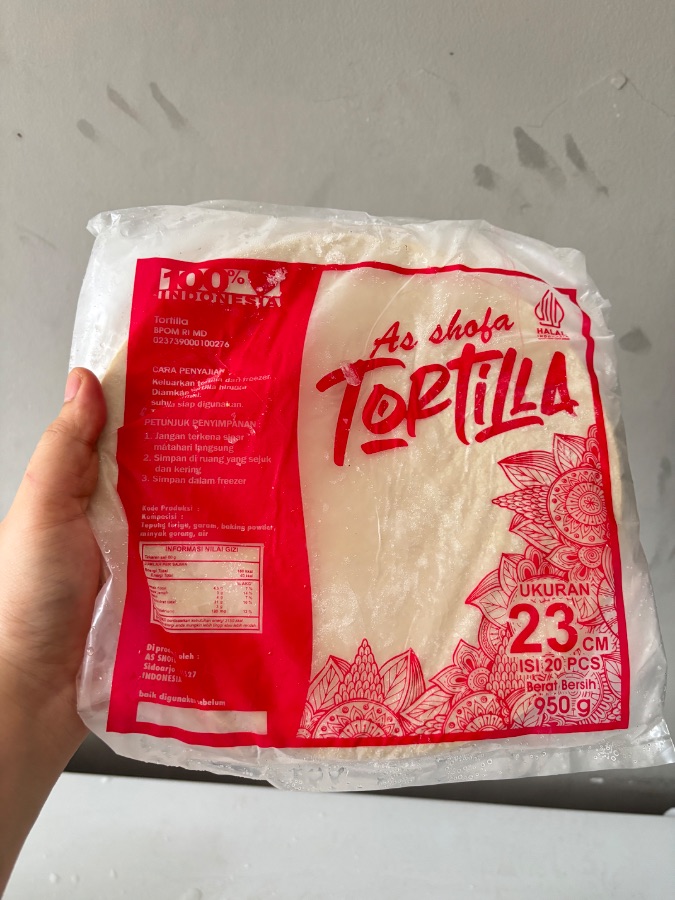 ASSHOFA Kulit Tortilla 23cm